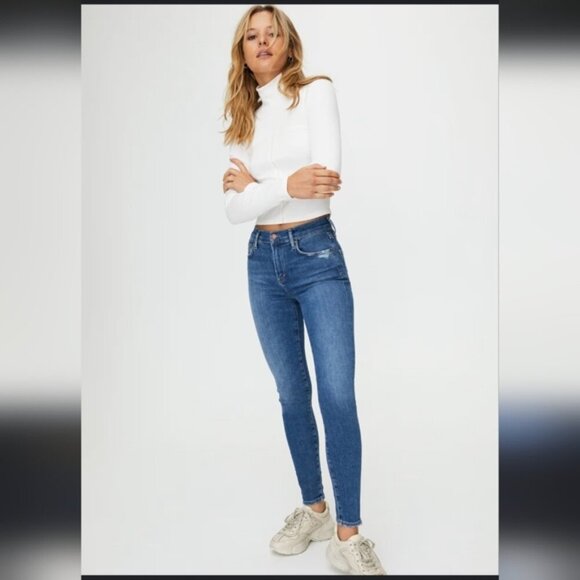 Agolde Sophie High Rise Ankle Tame Jeans 23